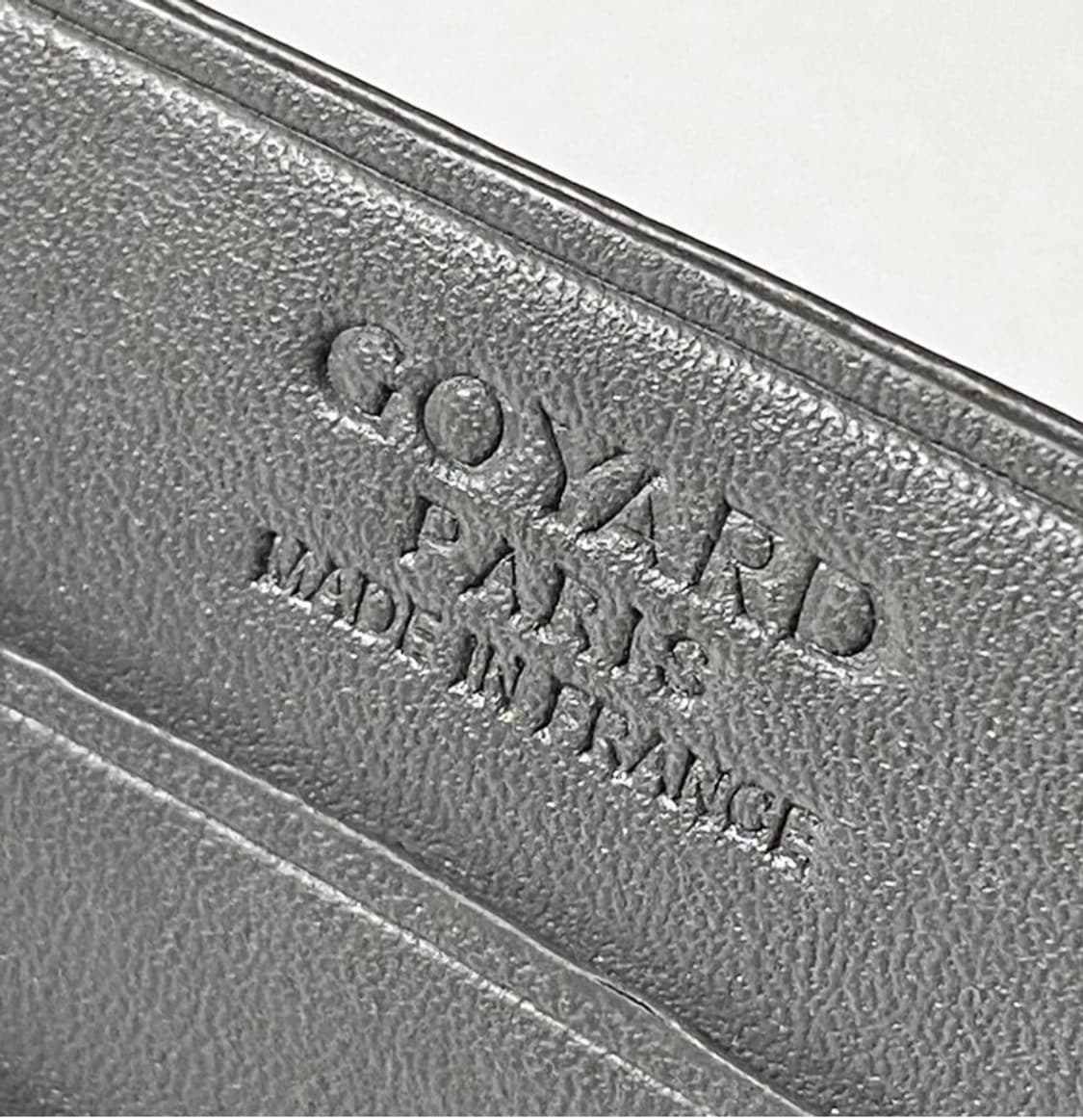 고야드 카드지갑 그레이 상품이미지2