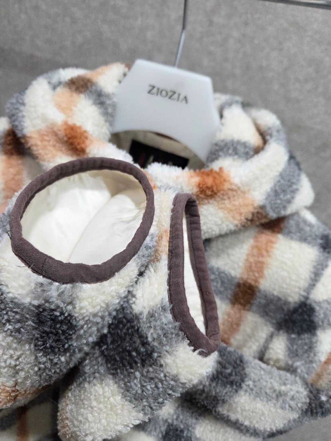 여성 66size 닥스 후리스 후드 자켓 상품이미지3