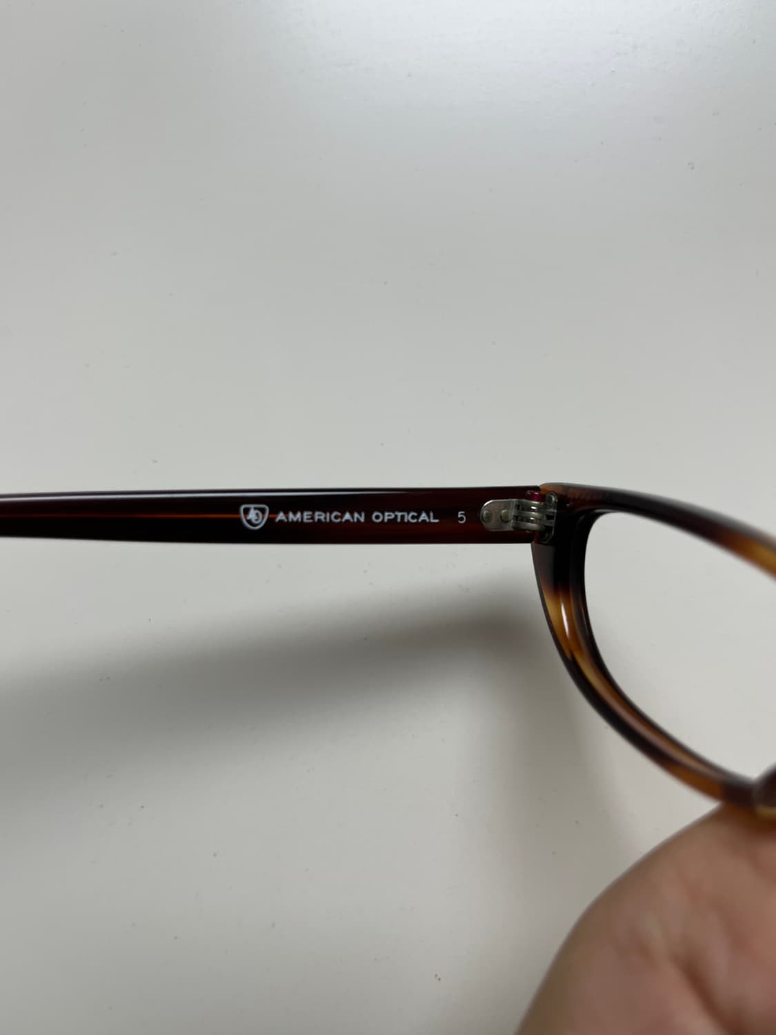 50s 60s 빈티지 아메리칸 옵티컬 레드닷 안경 46-14 상품이미지2