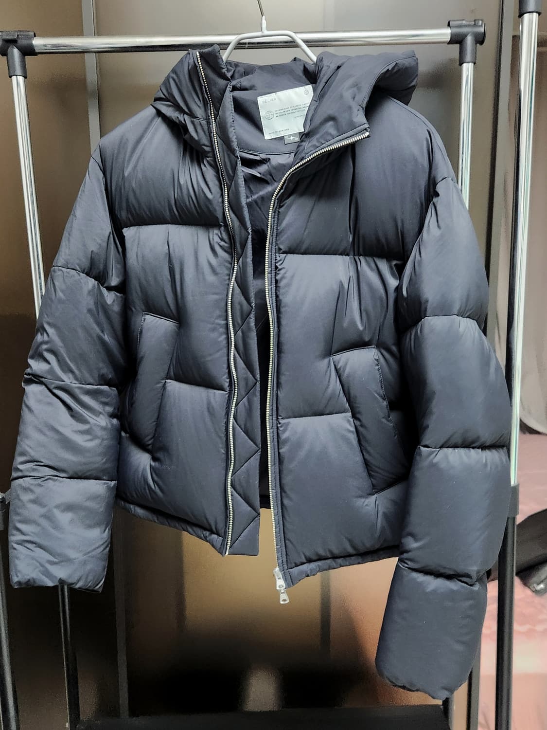 L) 벨리에 마낭 구스다운 블랙 상품이미지3