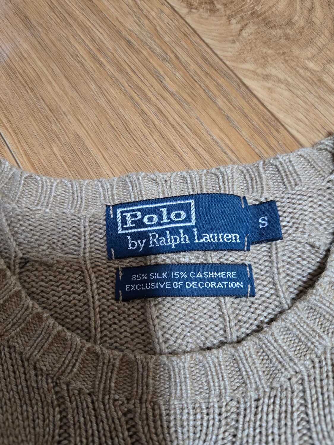 폴로 랄프로렌 실크 케이블 니트 상품이미지7