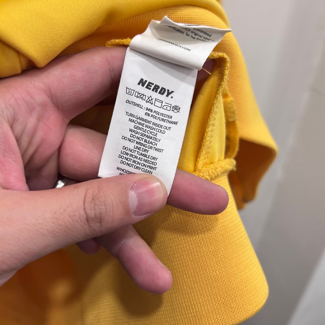 널디 NNS 오버핏 하이넥 트랙 집업 저지 상품이미지4