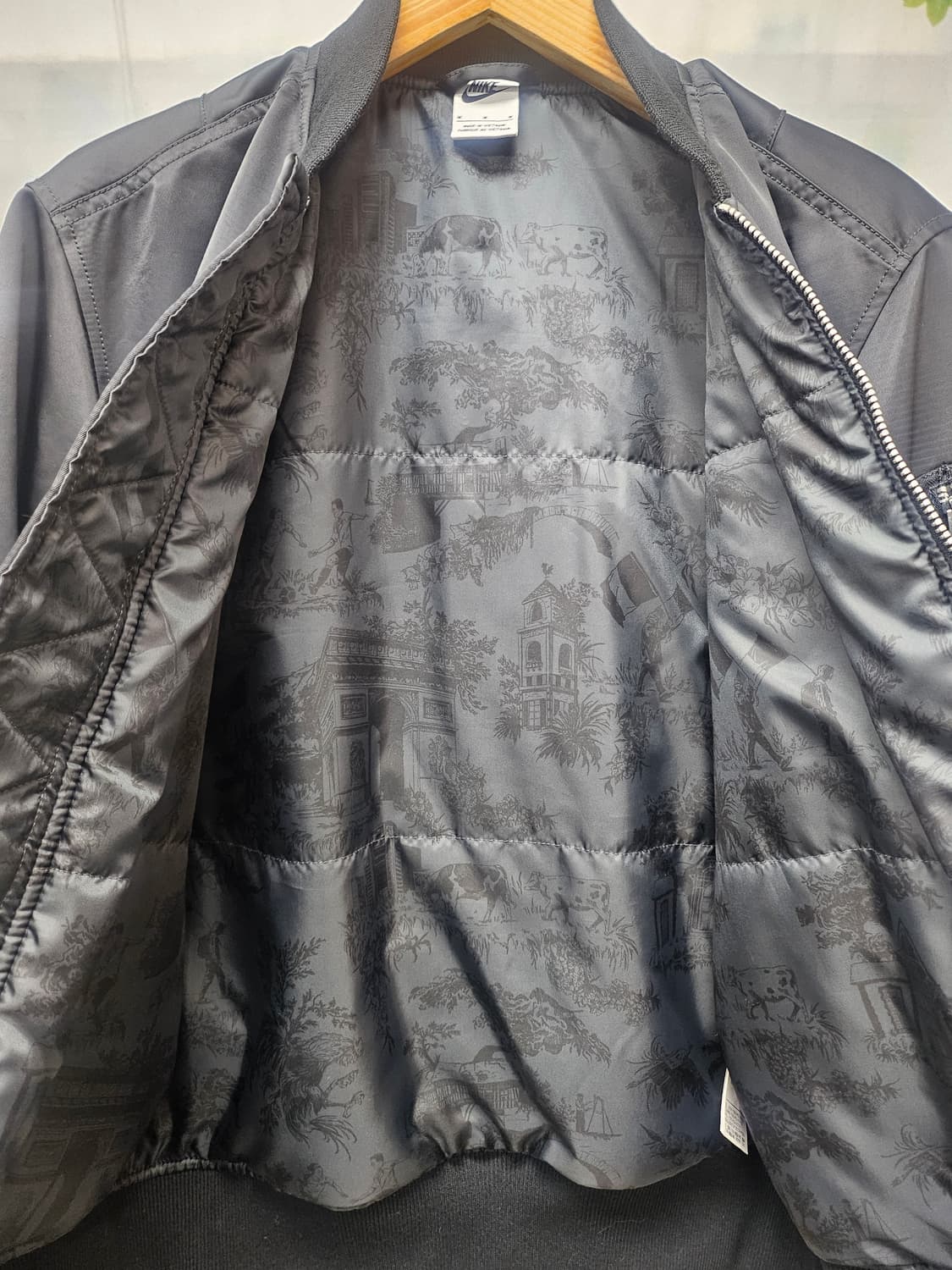 나이키 펑크 항공패딩점퍼 100 봄버자켓 FFF 블루종 XD41 상품이미지4