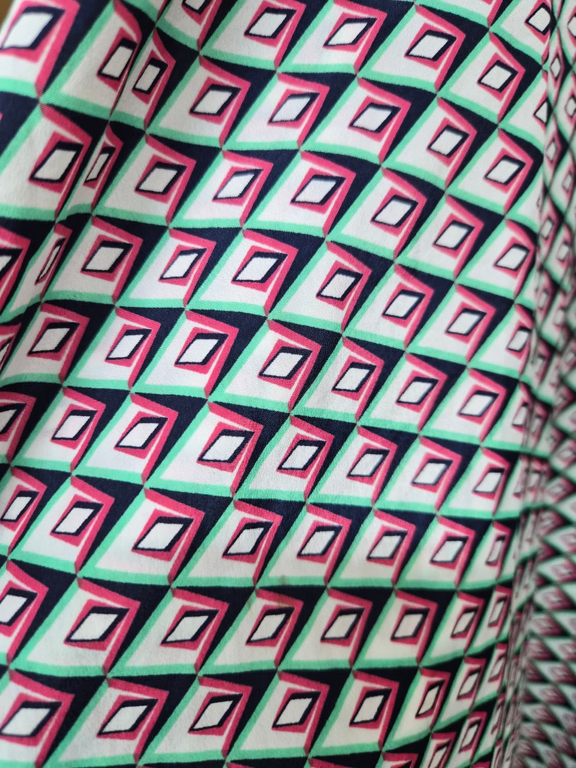 Si 씨 패턴 플레어 롱 원피스 상품이미지6