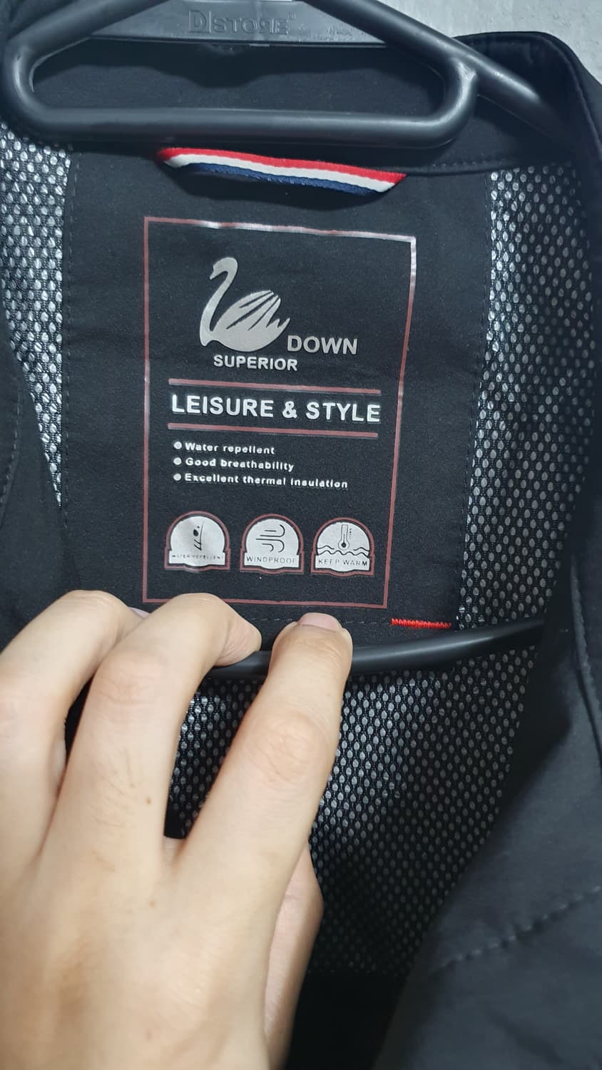 LESURE & STYLE 블랙 이너집업 자켓(L) 상품이미지6