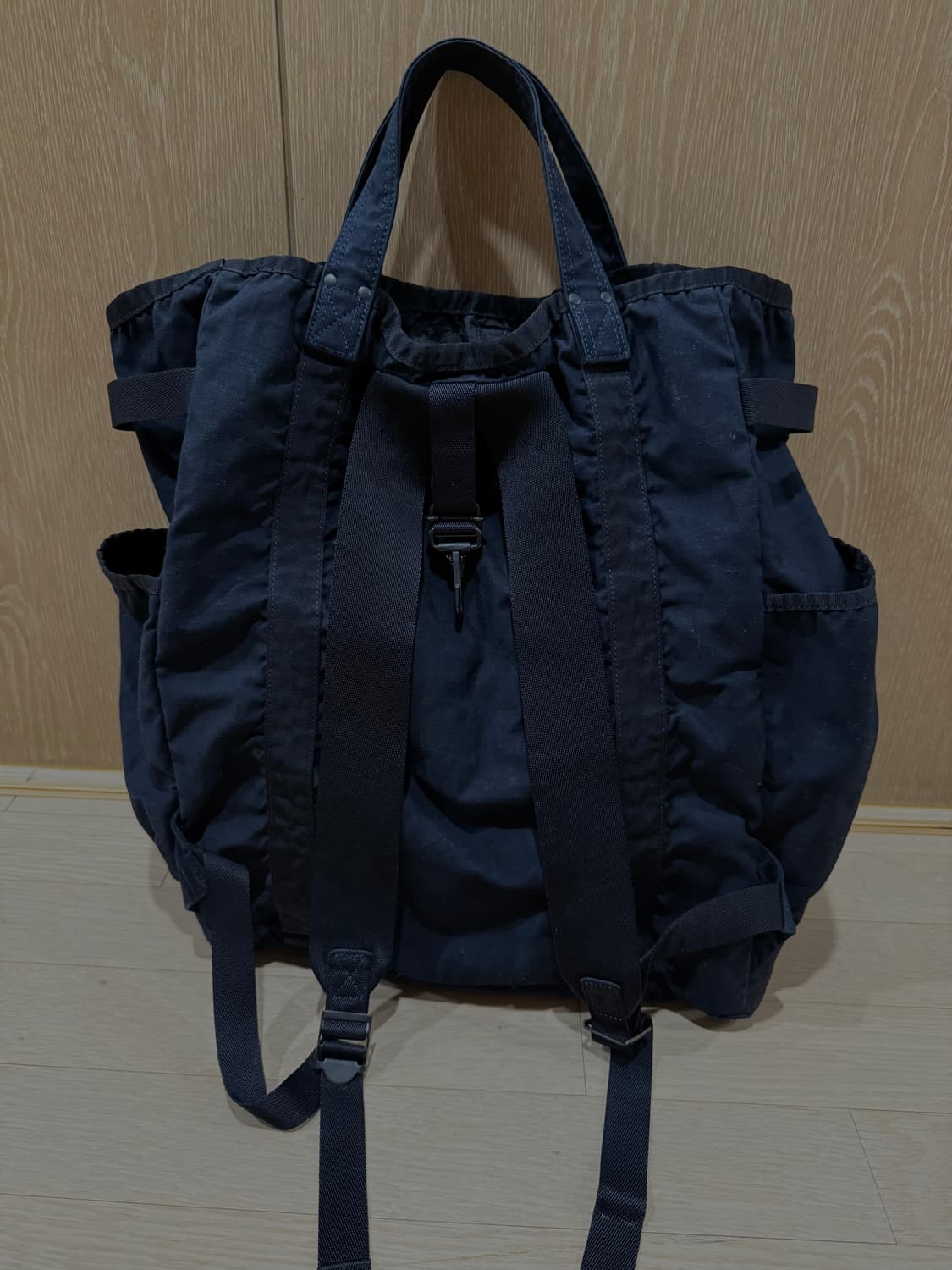 포터 크랙 투웨이 럭색 네이비 CRAG 토트백 백팩 상품이미지6