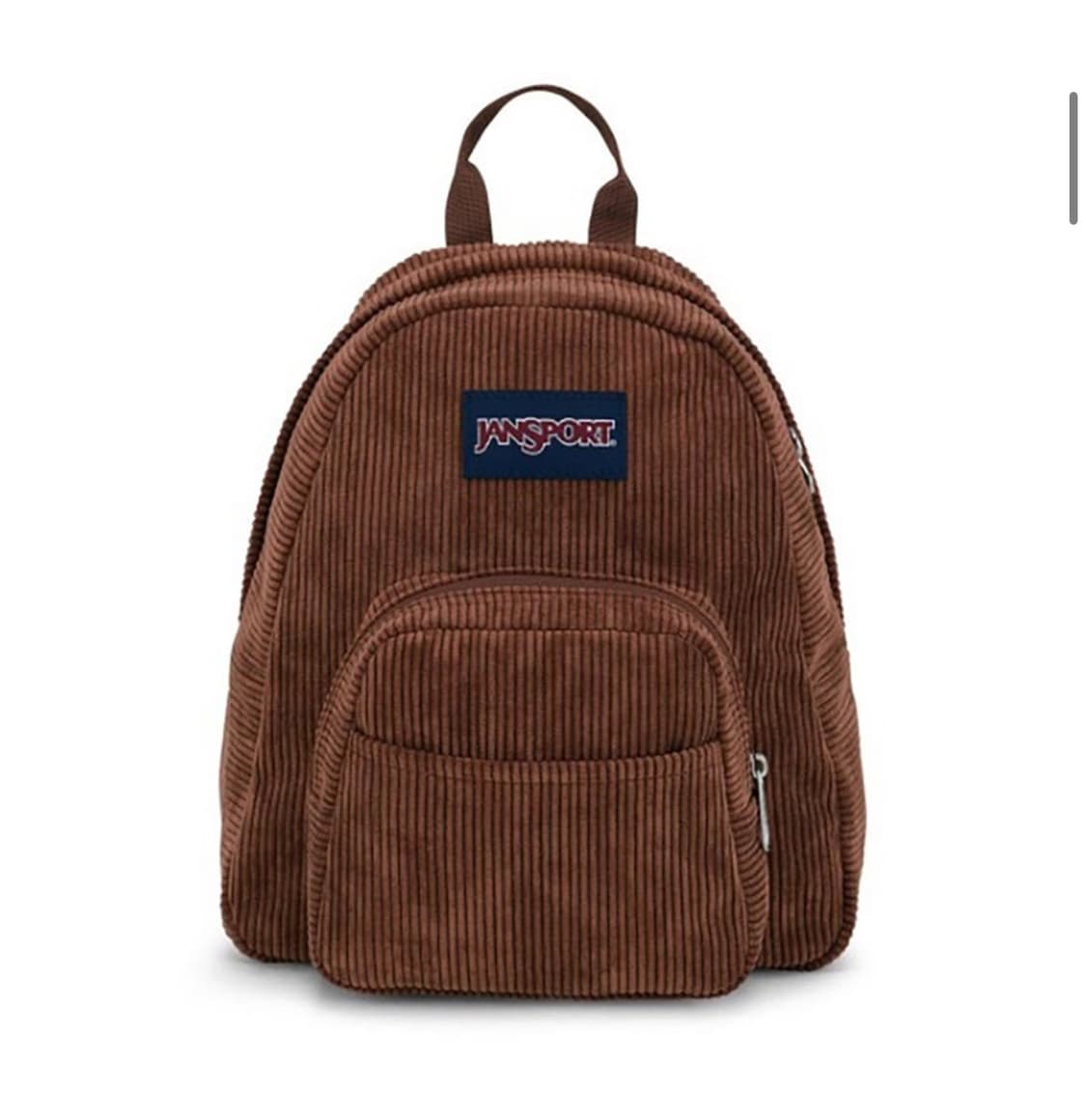 잔스포츠 코듀로이 브라운 미니 백팩 상품이미지1