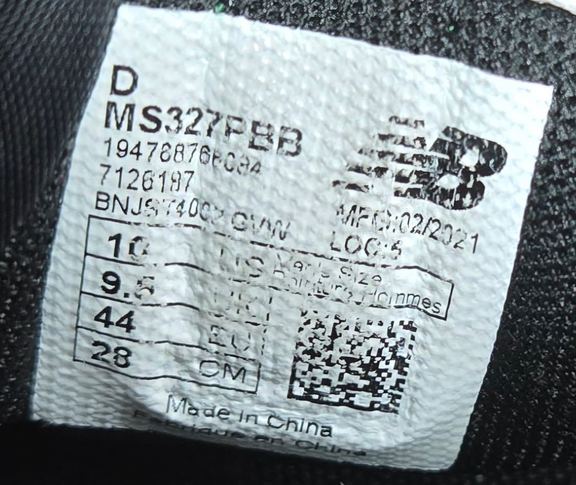 뉴발란스 280mm-  327 어센틱 멀티 컬러 남성 스니커즈 운동화 상품이미지7