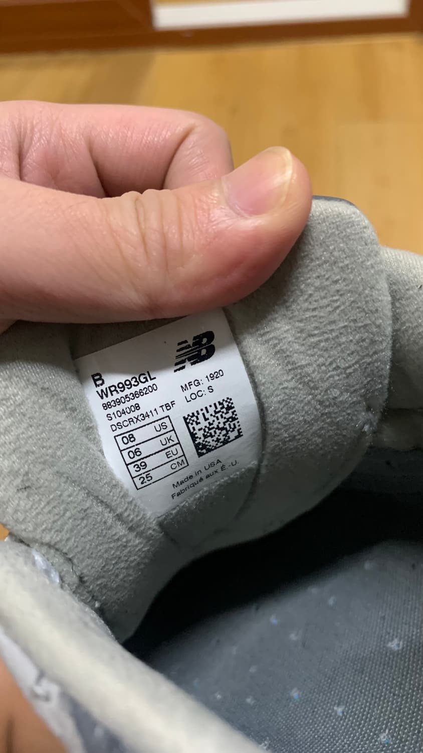 뉴발란스 993 그레이 상품이미지2