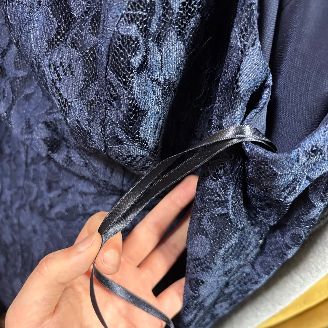 새상품 20W 로렌 랄프로렌 다크네이비 플로럴 드레스 원피스 상품이미지7