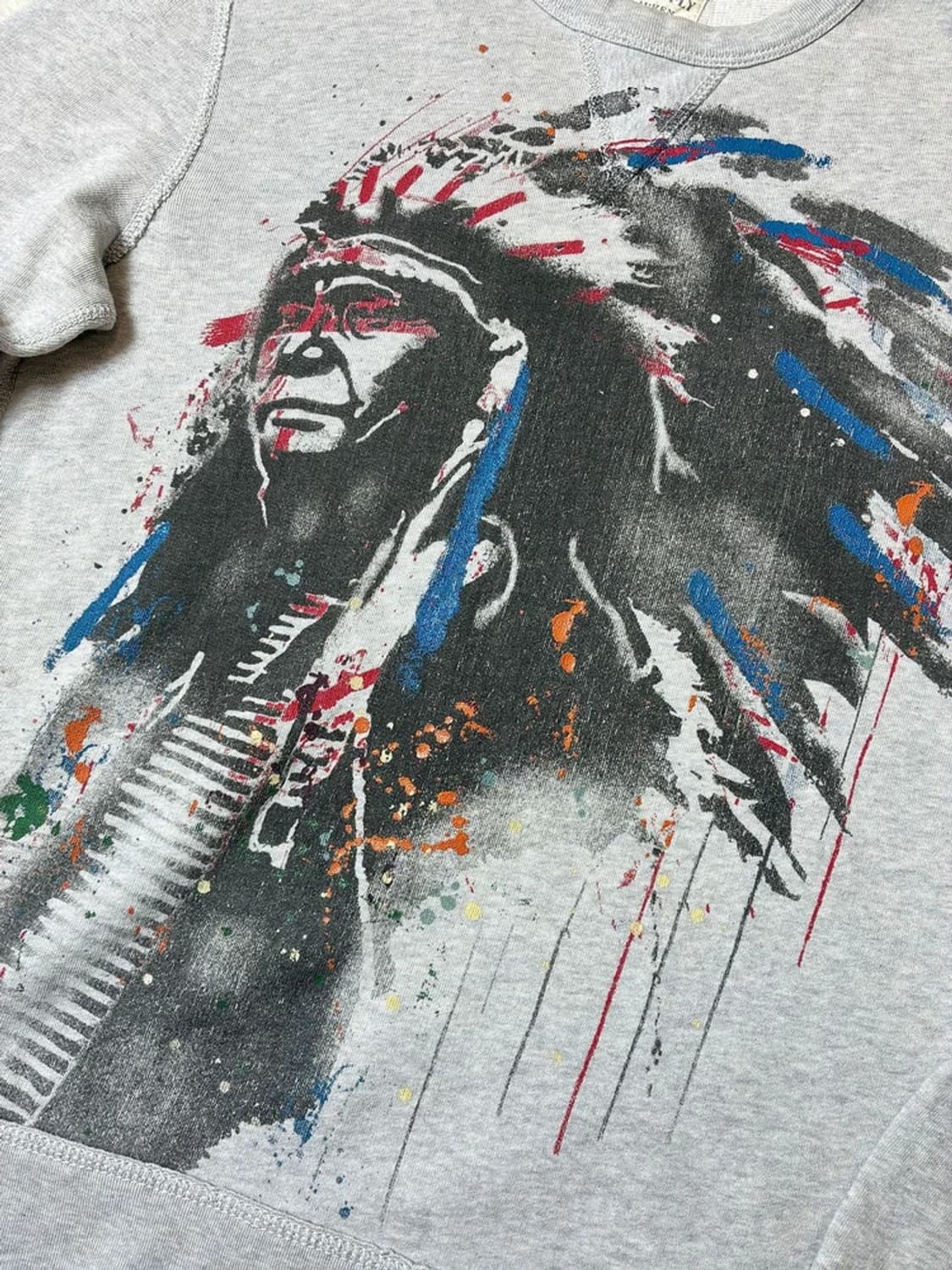 데님앤서플라이 00's 네이티브 인디언 프린트 스웻셔츠 PN6403 상품이미지3