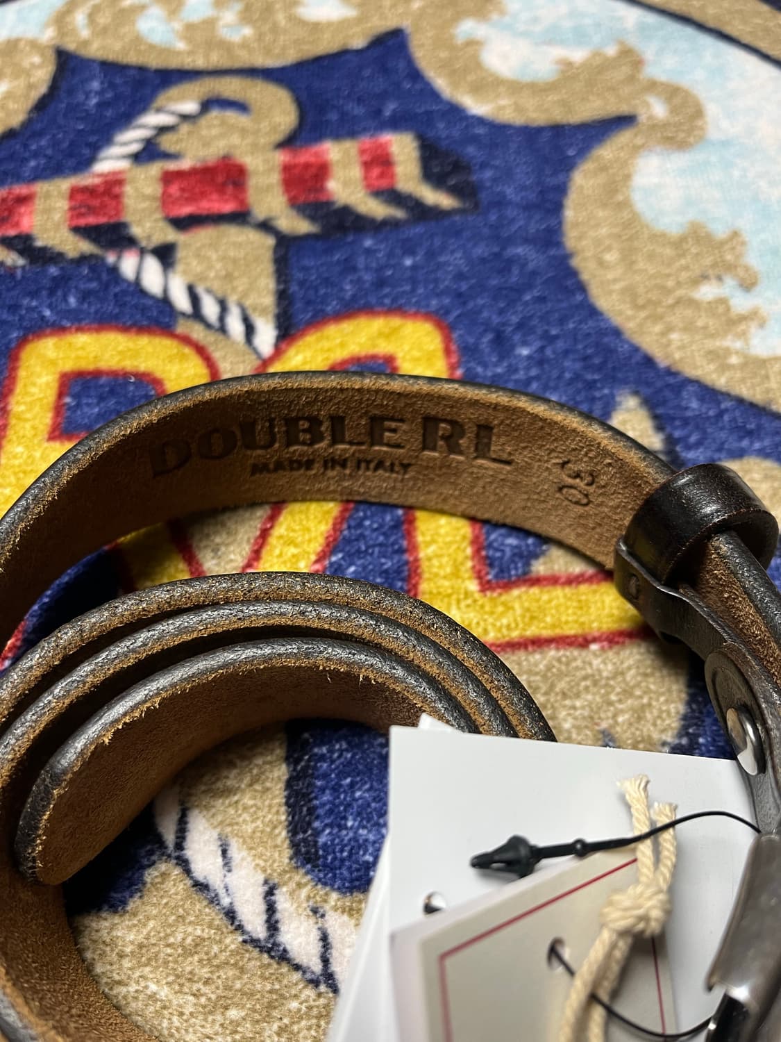 RRL 빈센스 벨트 블랙 36 상품이미지3