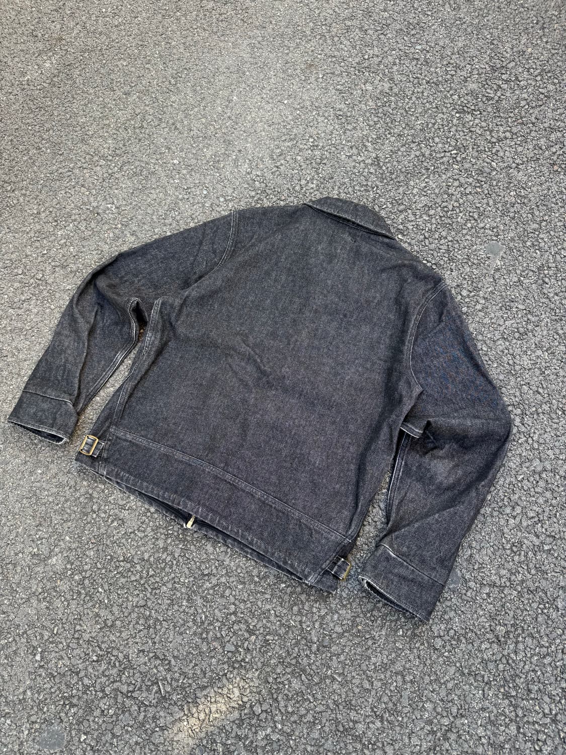 아웃 스탠딩 흑청데님 스포츠 자켓 상품이미지6