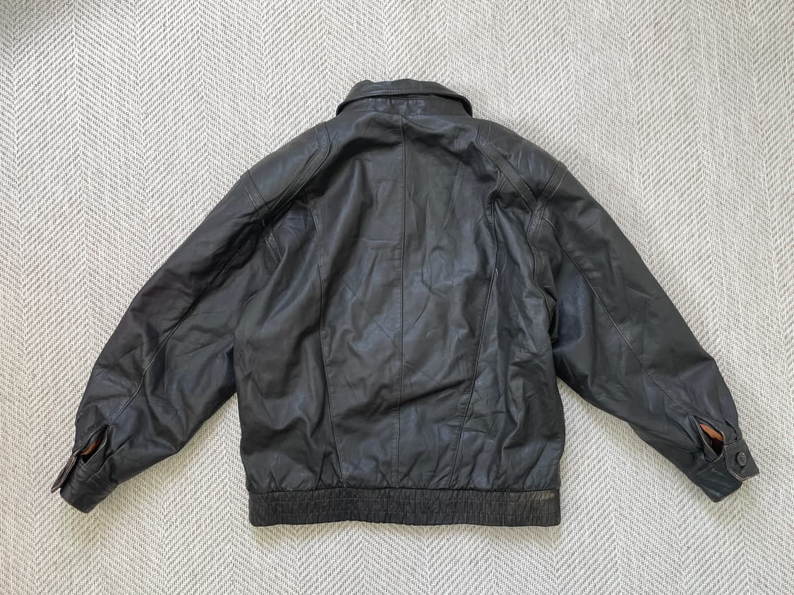 빈티지 플라이트 양가죽 레더 봄버자켓  상품이미지7