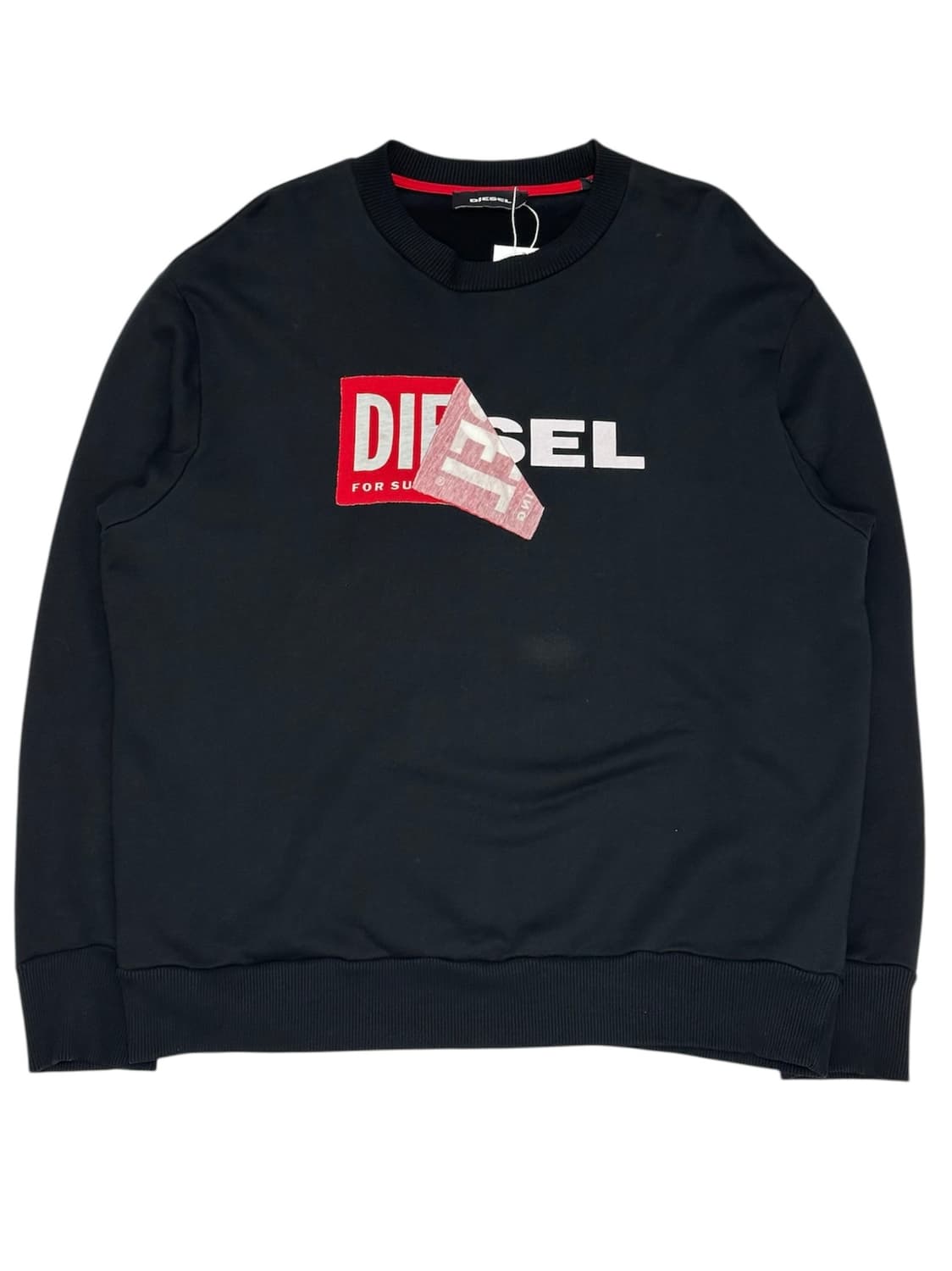 DIESEL 로고 맨투맨 상품이미지3