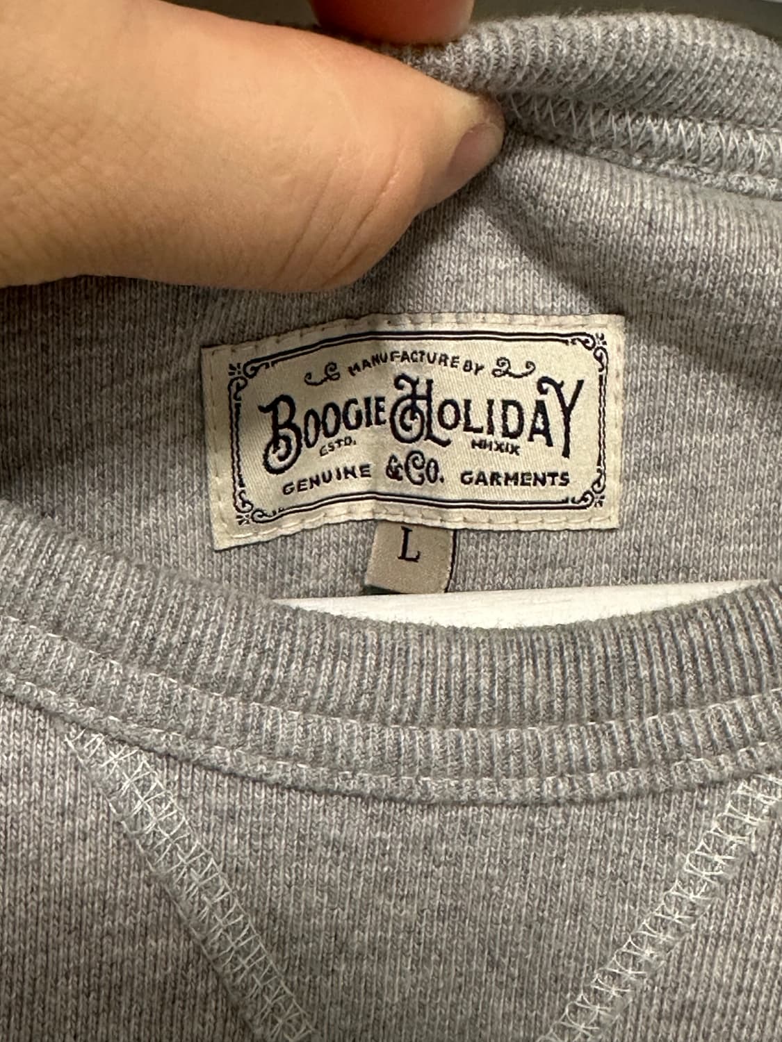 부기홀리데이 에센셜 스웻 L 상품이미지2