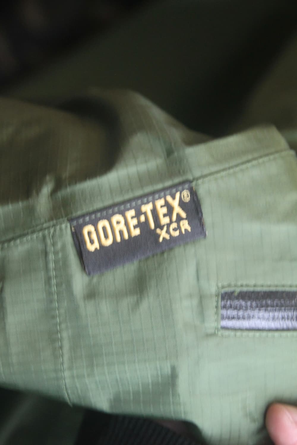 노스페이스 XCR 고어텍스 바람막이 카키 그린 상품이미지7