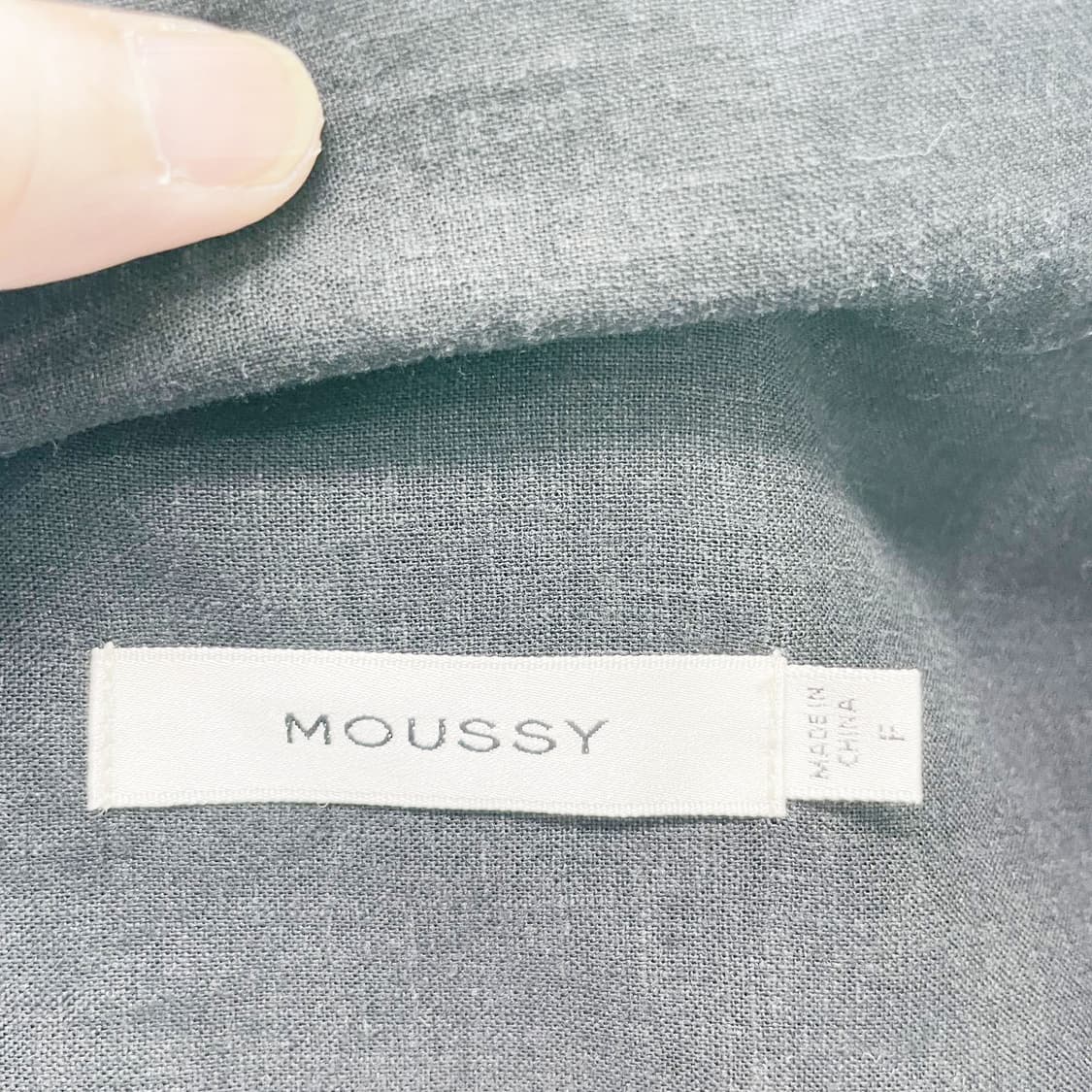 MOUSSY 마우지 오버핏 린넨셔츠 F  상품이미지4