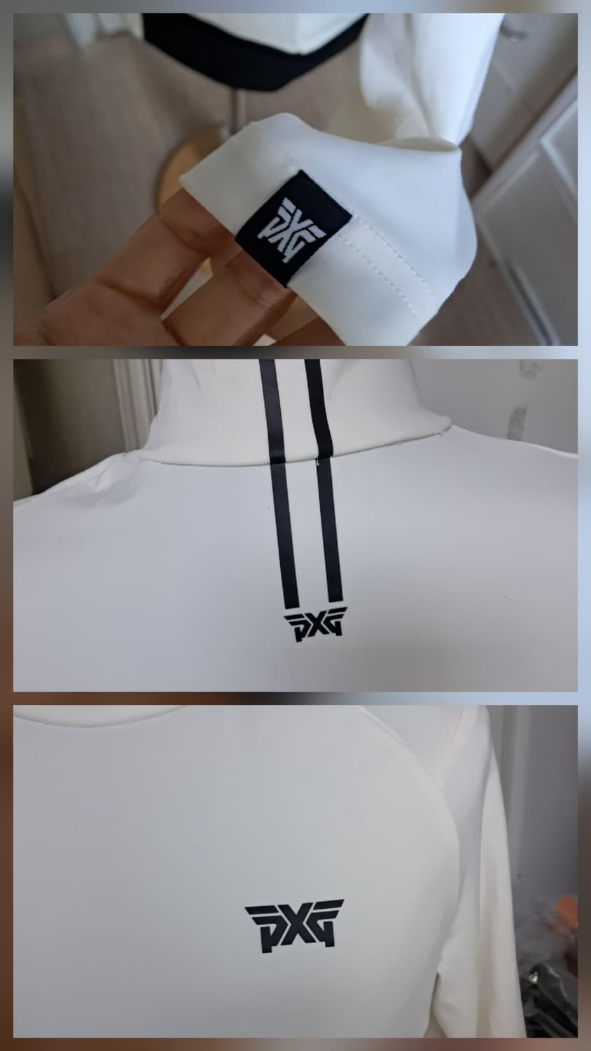 PXG 정품 여성 모크넥 긴팔 티셔츠 S 상품이미지9