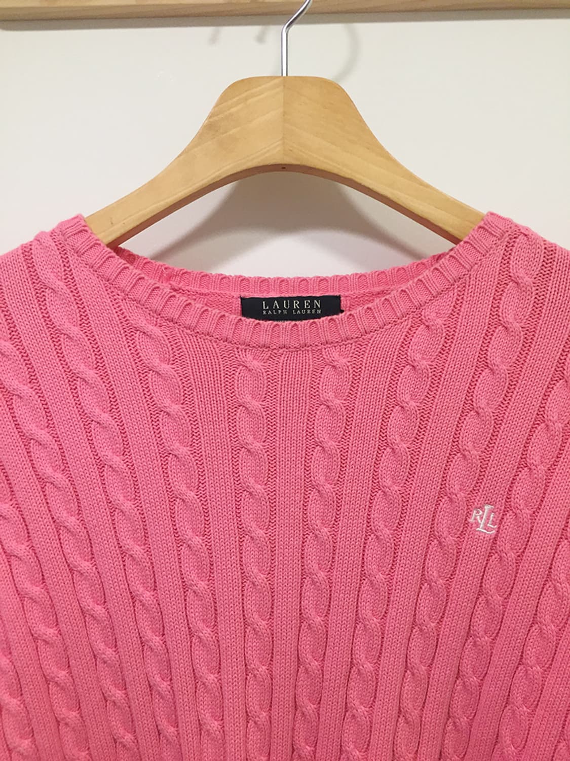 여성 폴로 꽈배기니트 100 상품이미지4