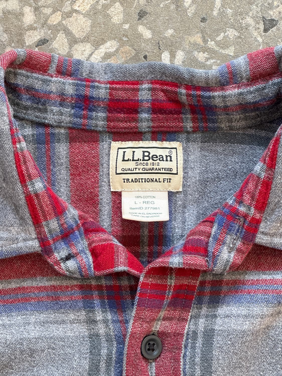 엘엘빈 체크 셔츠(T26) 상품이미지2