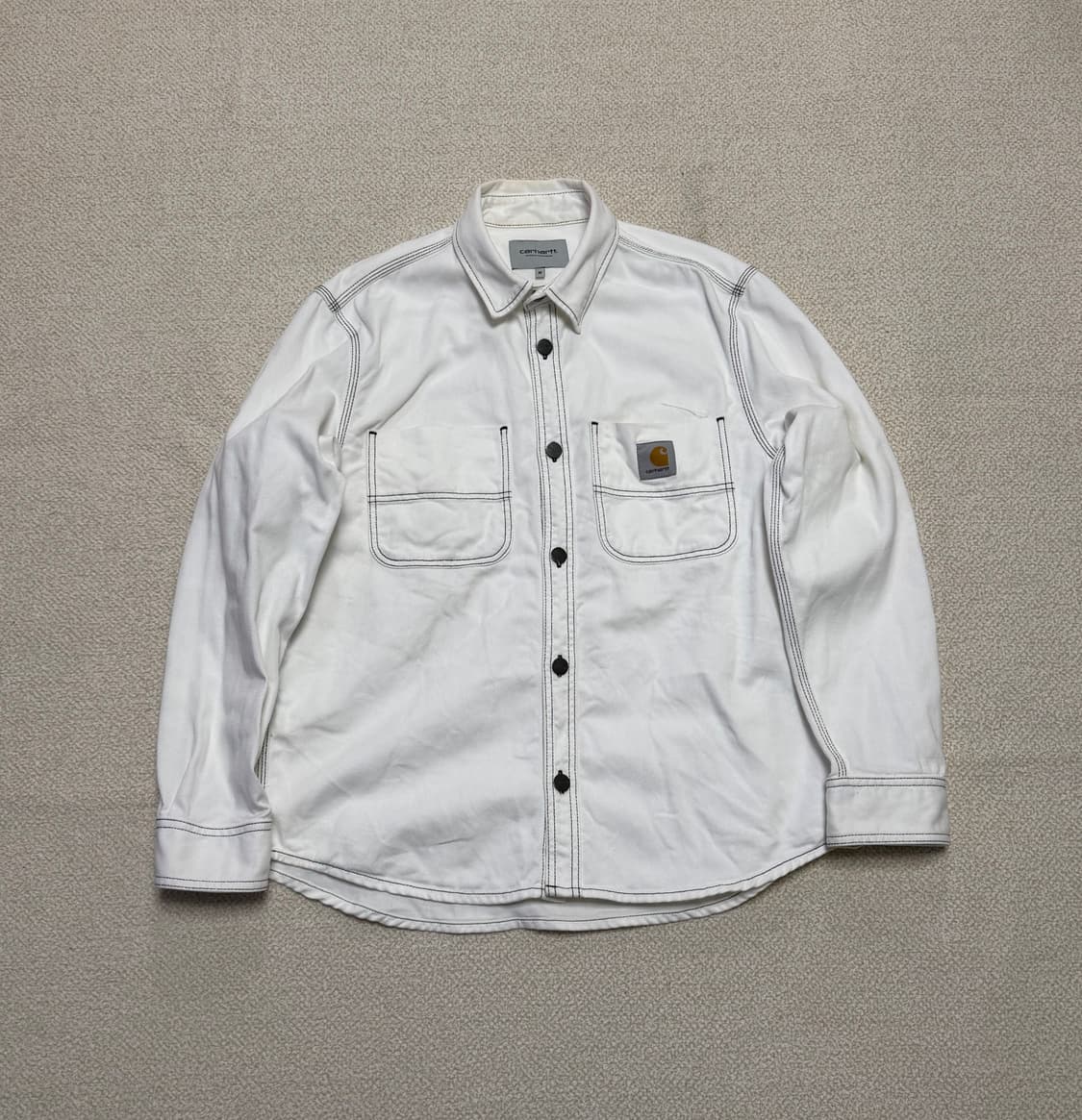 CARHARTT WIP CHALK SHIRT JAC 상품이미지1