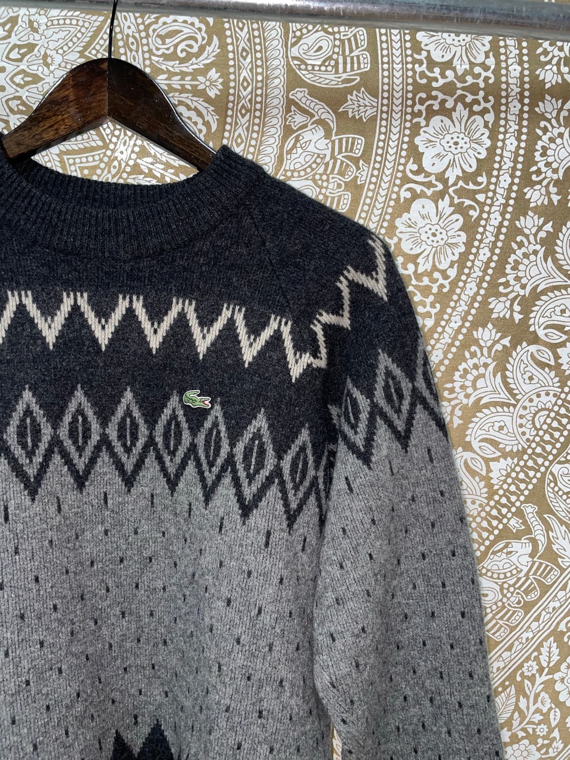 라코스테 여성 에스닉 자수 니트 상품이미지4