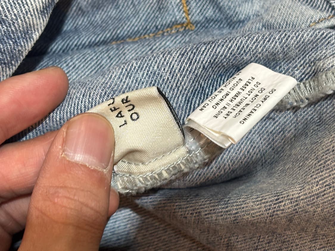 라퍼지스토어 데님 청자켓 L사이즈 상품이미지5