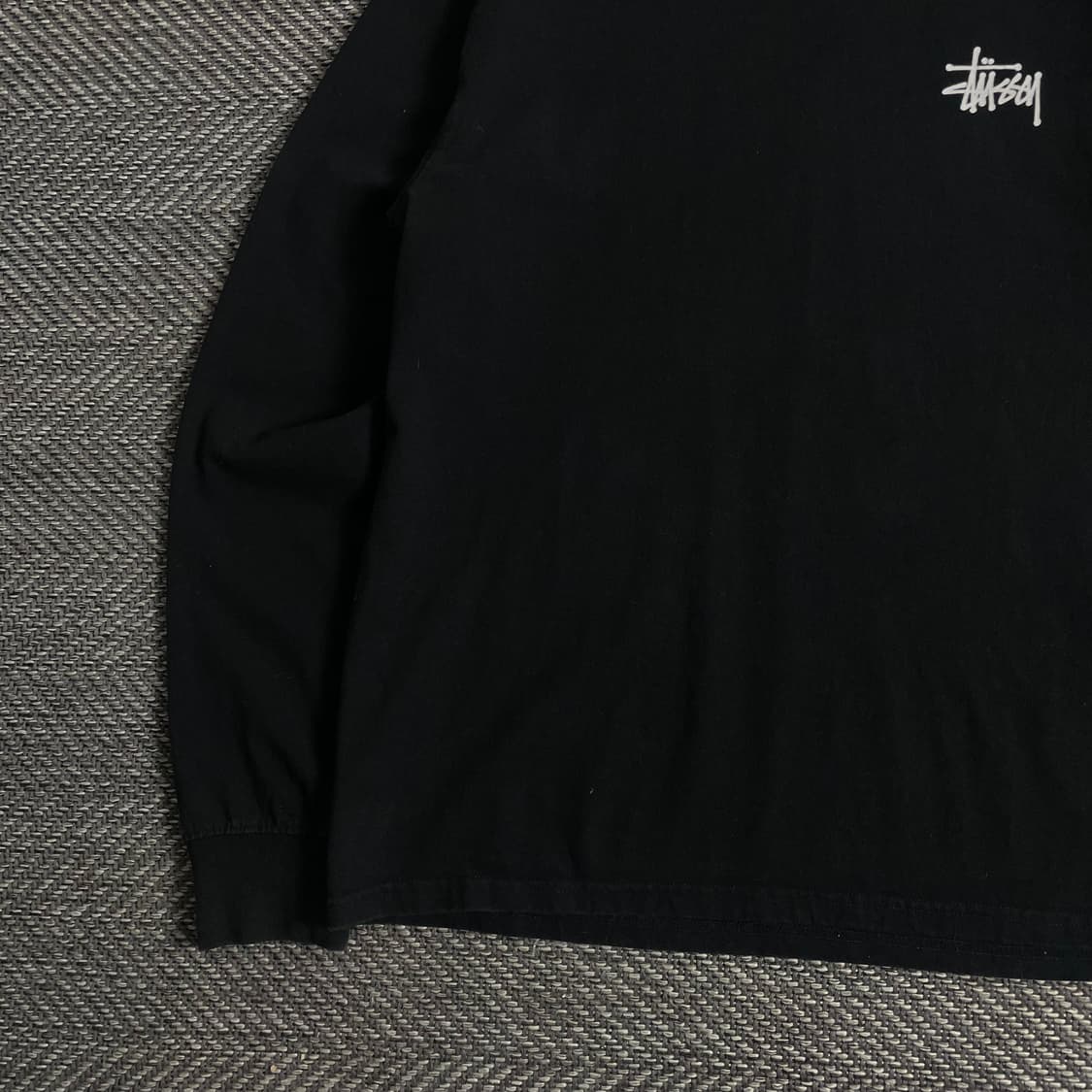 스투시 베이직 빅로고 블랙 롱슬리브y 2908 상품이미지5