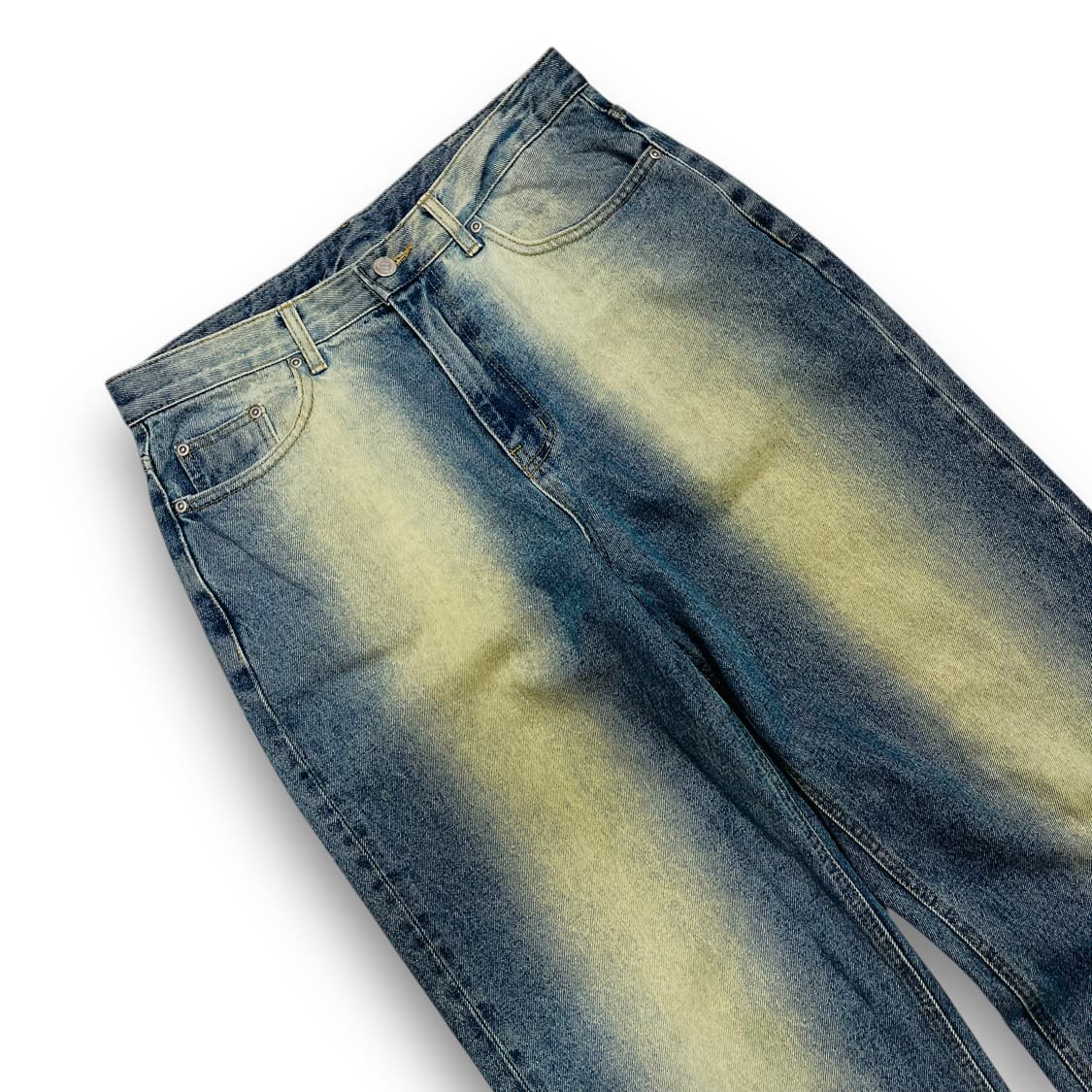 Signature Mid 브러쉬 워시드 데님 팬츠 상품이미지2