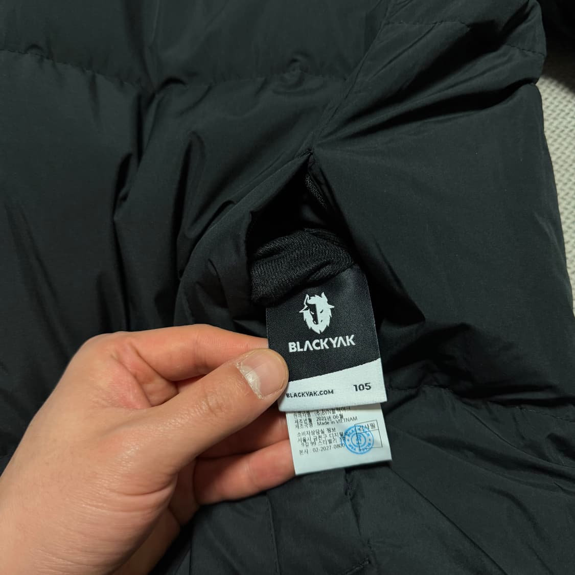 블랙야크 리버시블 플리스 패딩자켓 상품이미지3