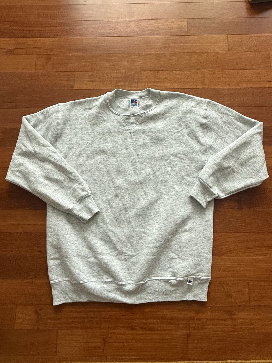 빈티지 러셀 라이트 그레이 스웻셔츠 상품이미지1