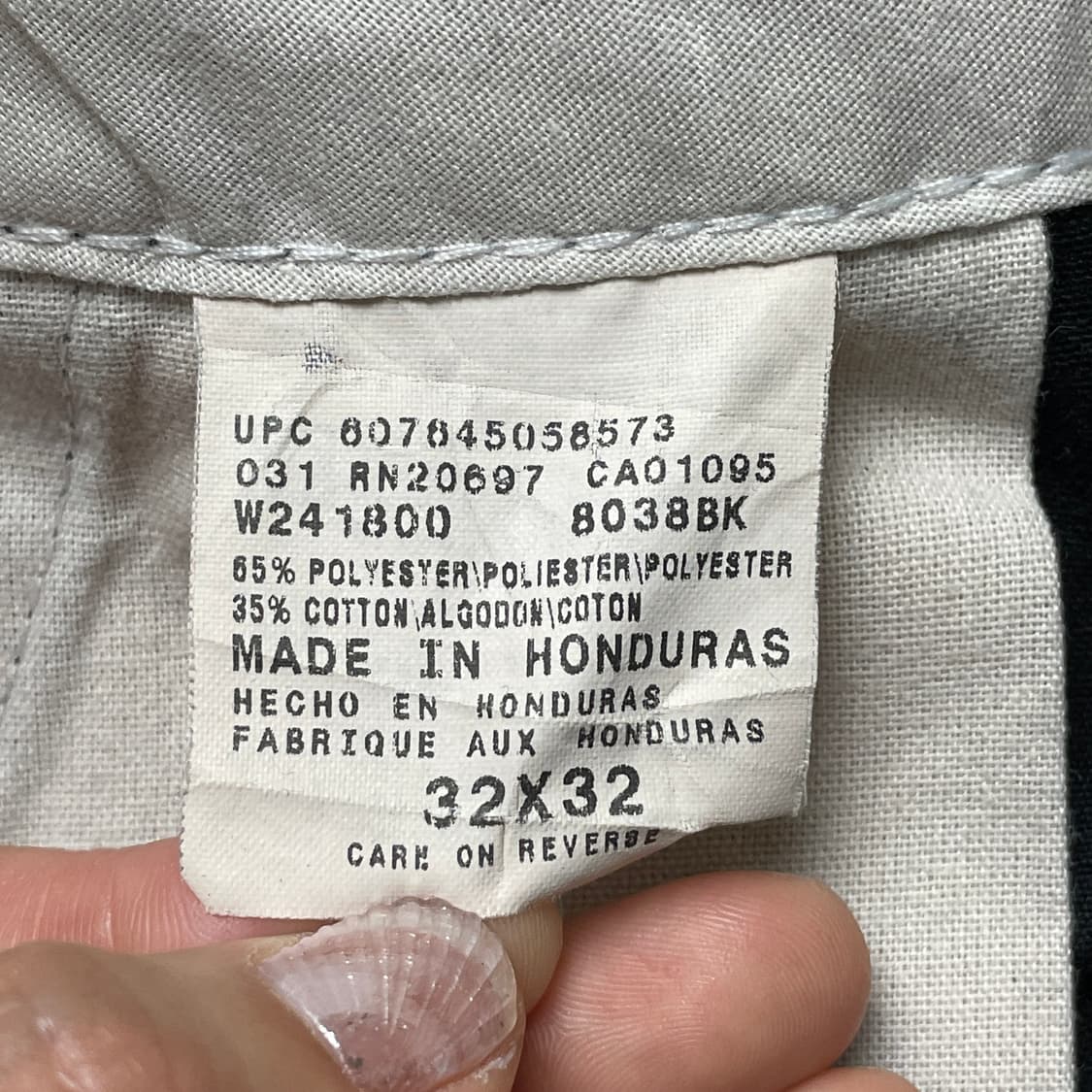 DICKIES 디키즈 00s 빈티지 블랙 워크 하프팬츠 A01132 상품이미지10
