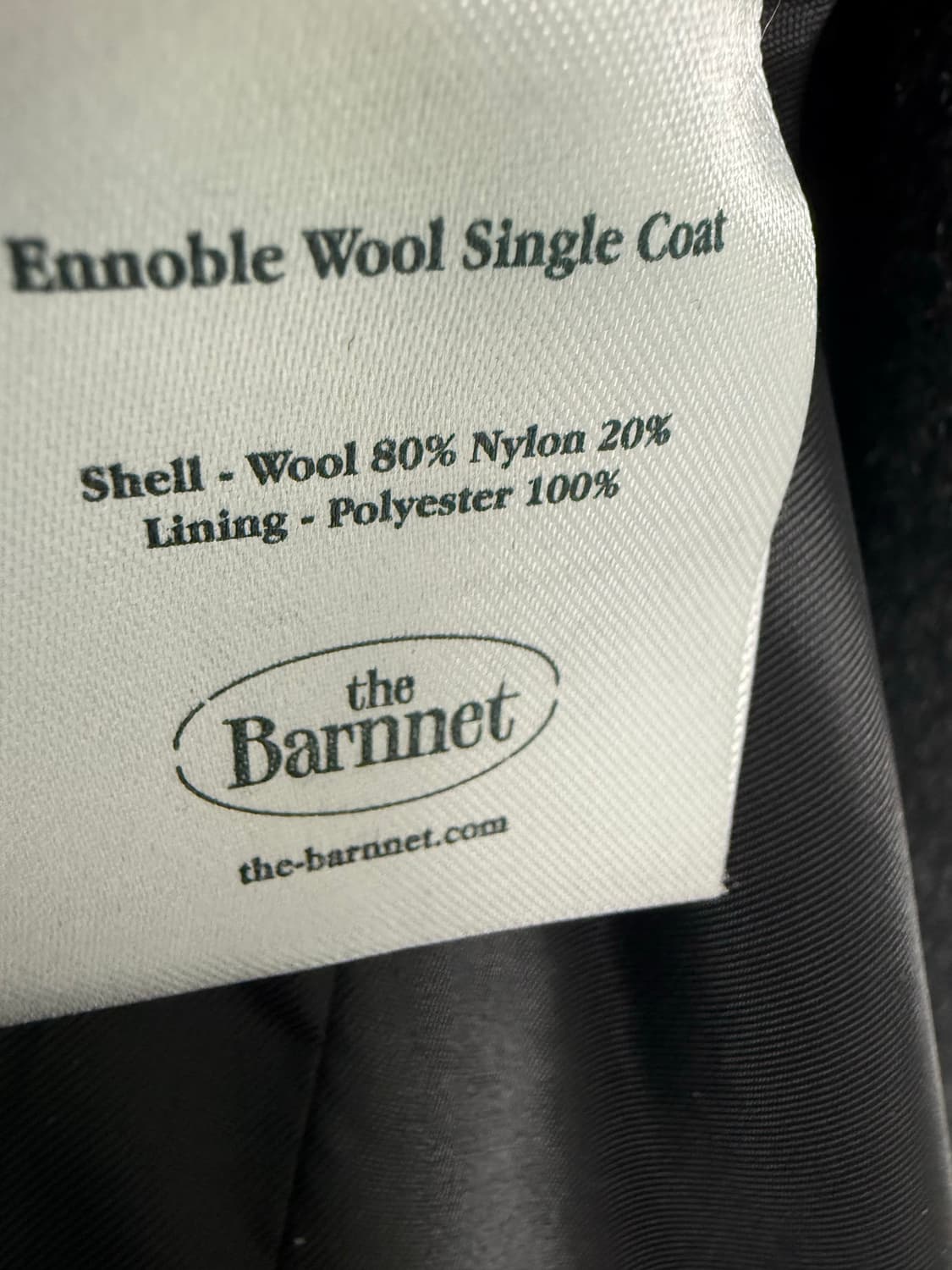 더바넷 울 코트 상품이미지5