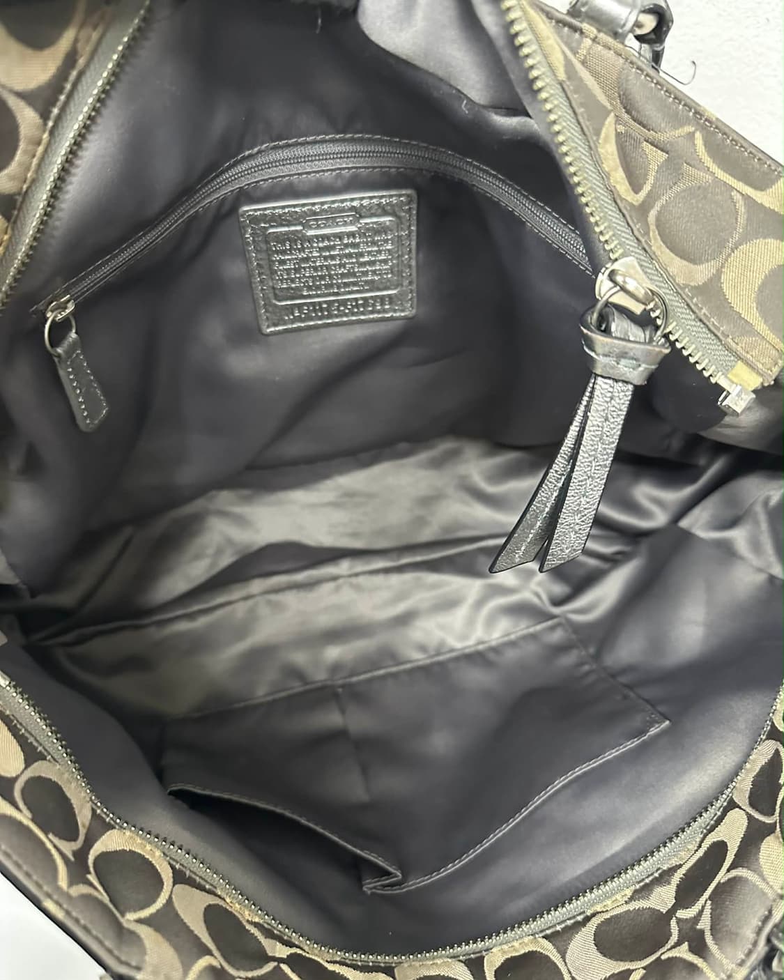 코치 빈티지 시그니처 자가드 토트 쇼퍼백 상품이미지7