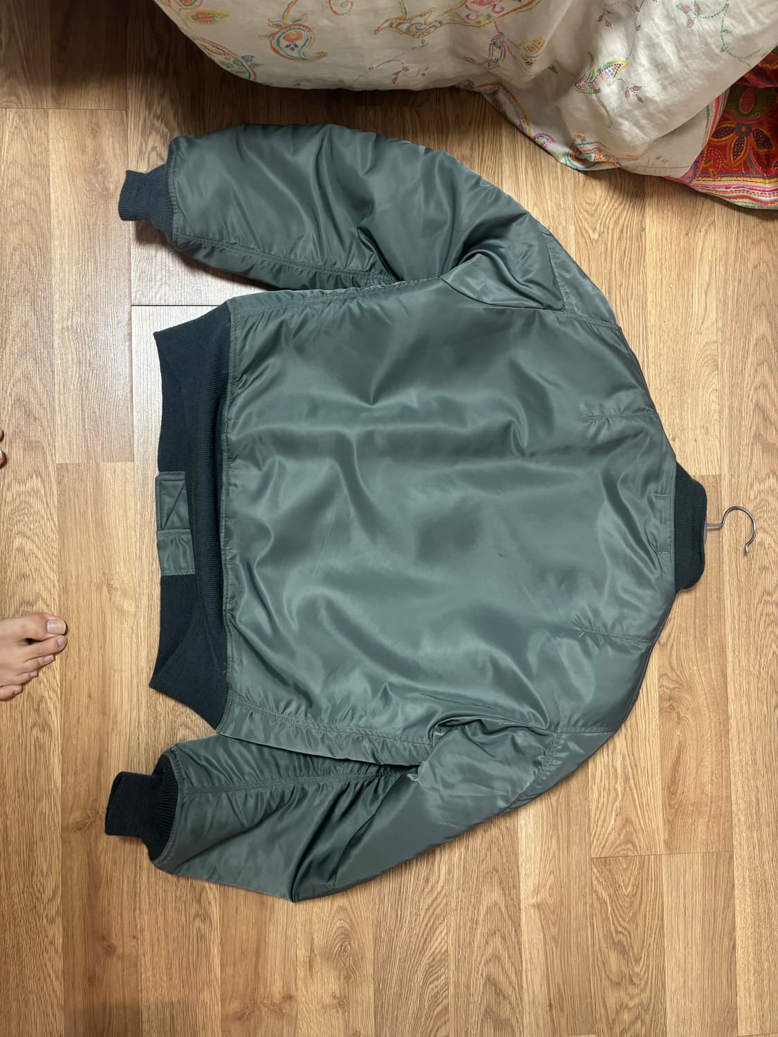 [XL] 버즈릭슨 알버트 터너 ma-1 세이지 그린 상품이미지5