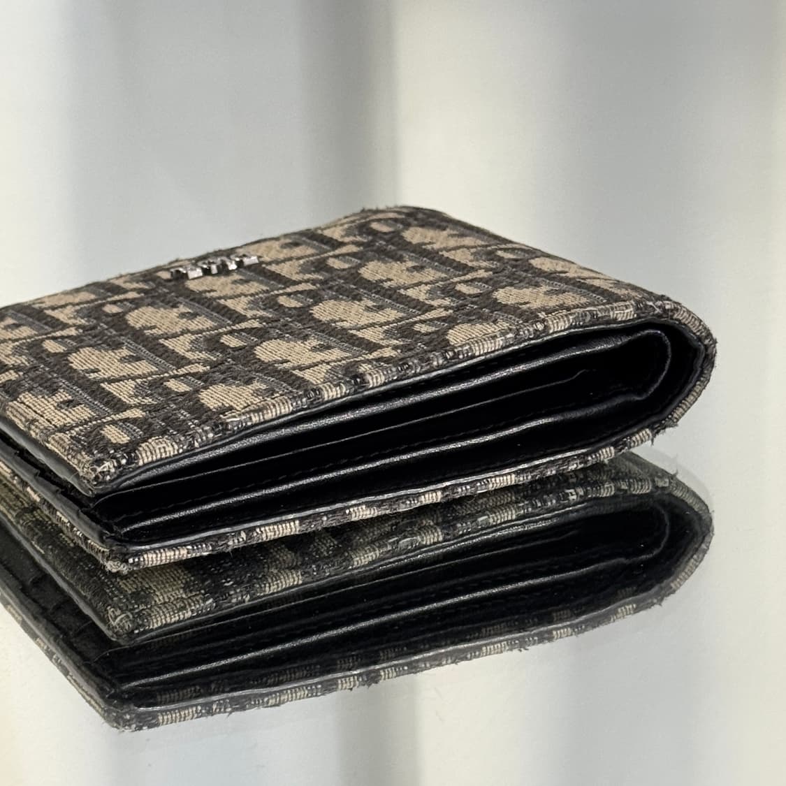 디올 오블리크 반지갑 베이지 상품이미지5