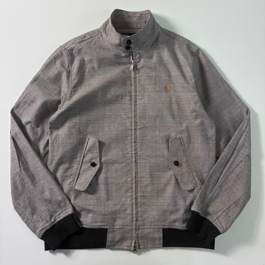 Fred perry  프레드 페리 체크 투웨이 바라쿠다 해링턴 자켓  상품이미지2