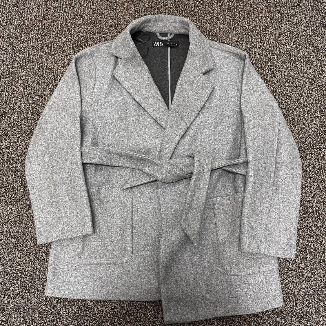 ZARA 자라 여성 코트 그레이 M 상품이미지1