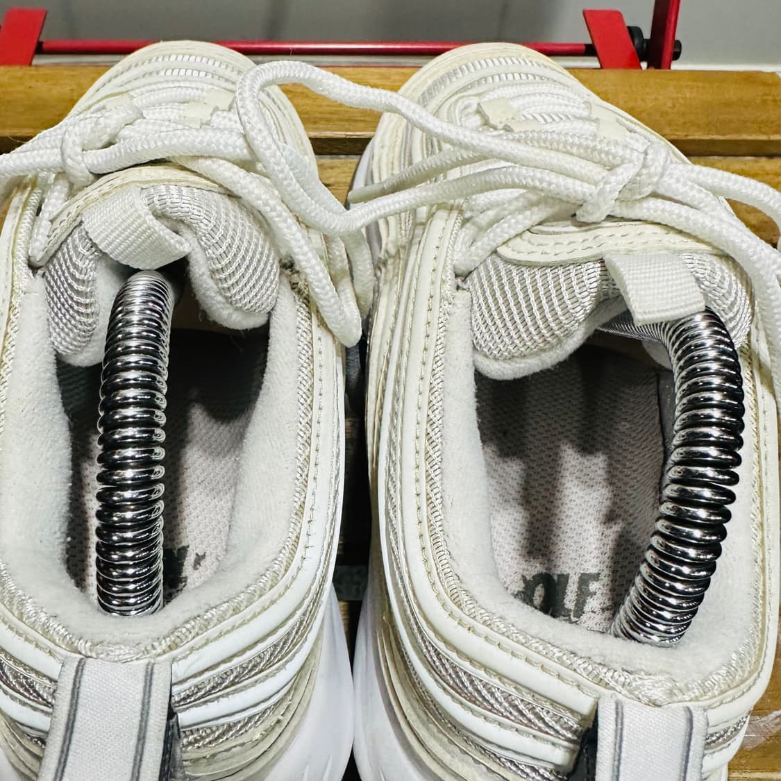 225) 나이키 골프화 여성 여자 골프화 에어맥스 97 화이트 상품이미지5