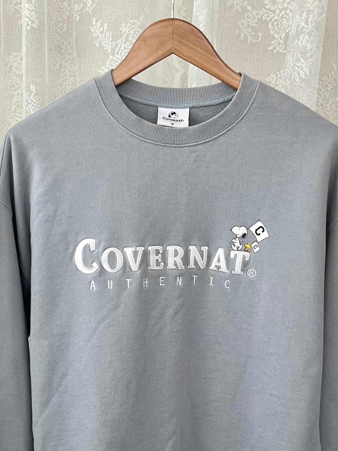 S) 커버낫 스누피 맨투맨 상품이미지3