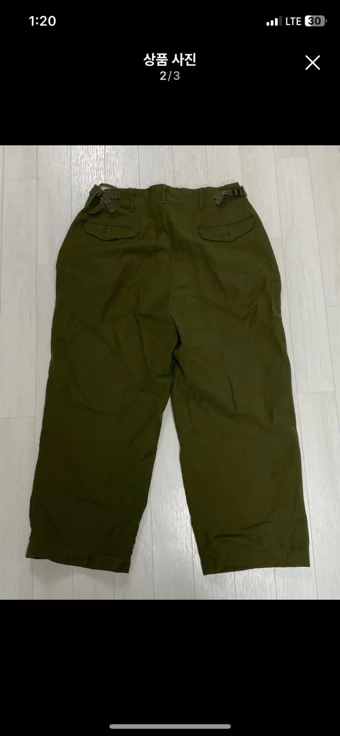 us army wool trouser(허리35-길이29) 상품이미지2