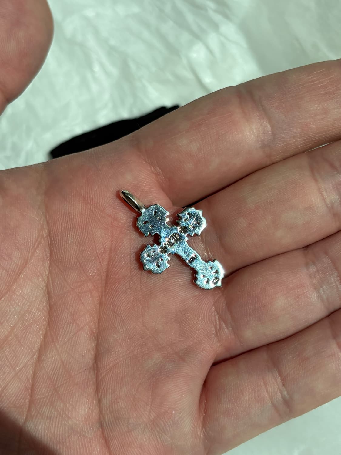 [OS] 크롬하츠 필리그리 크로스 타이니 참 펜던트 새상품 상품이미지3