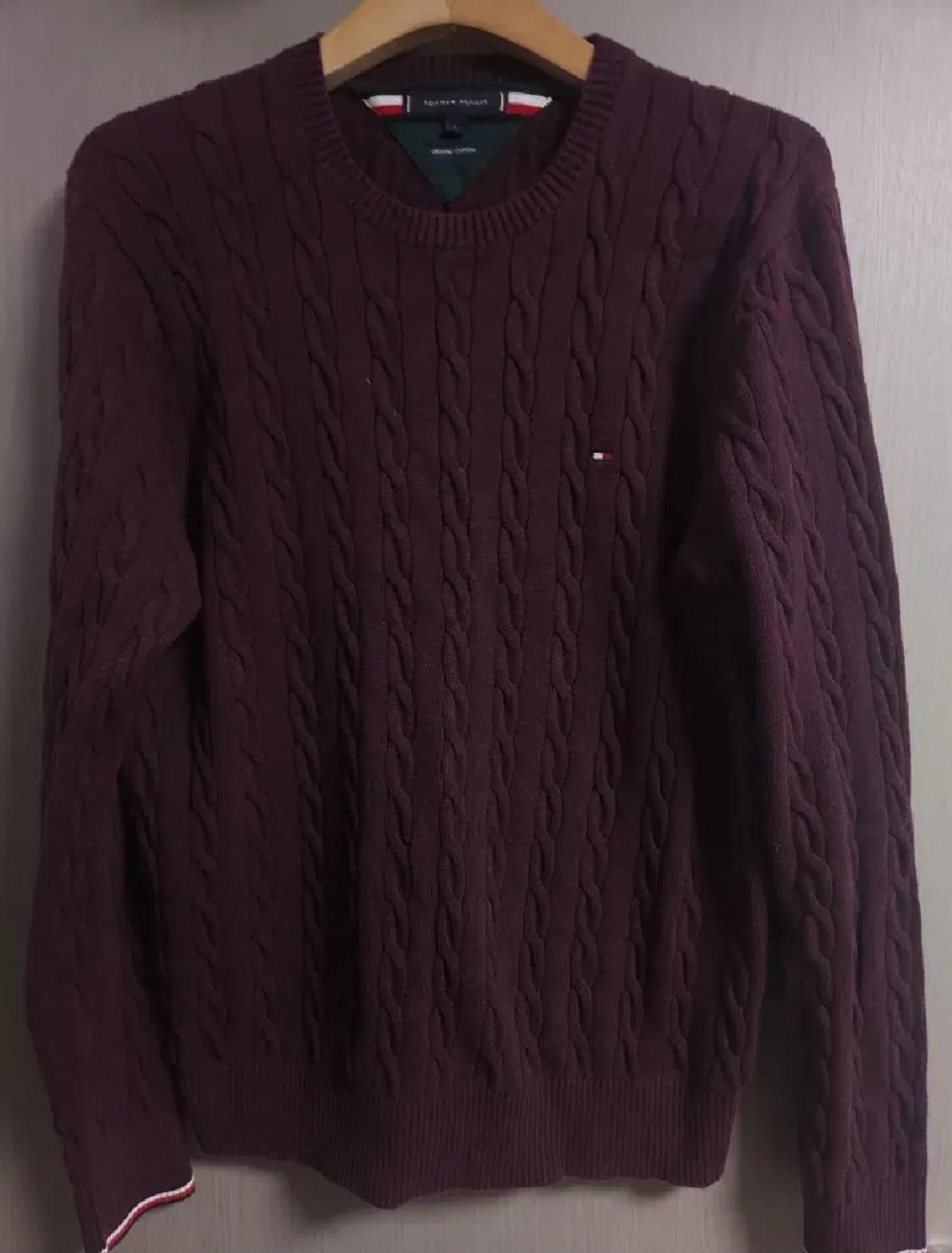 타미힐피거 케이블니트, L 상품이미지1