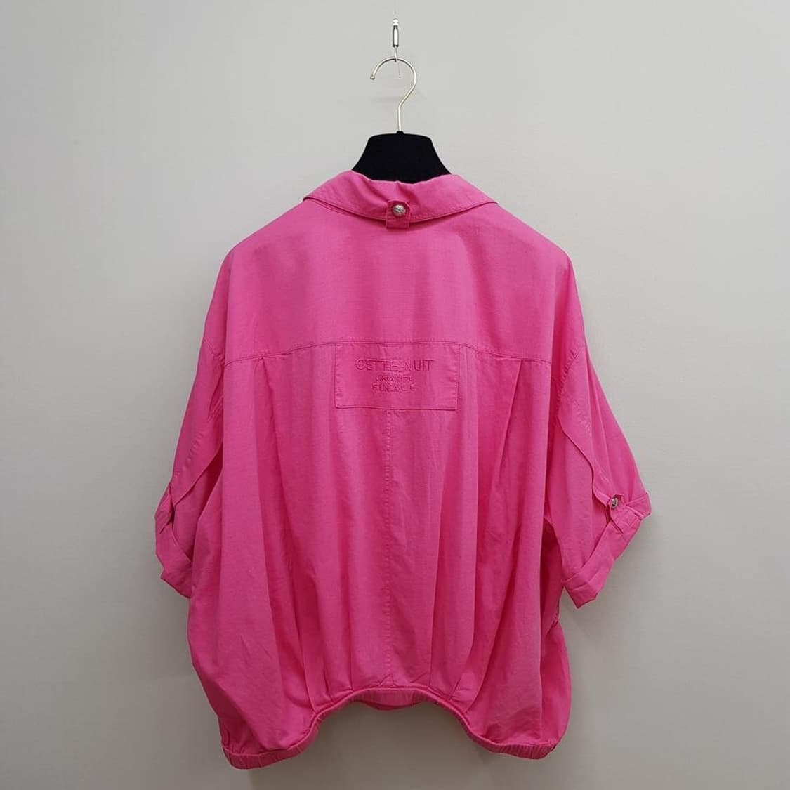 한섬 시스템 2022 오버사이즈 턴업 셔츠 82-94-160사이즈 상품이미지5