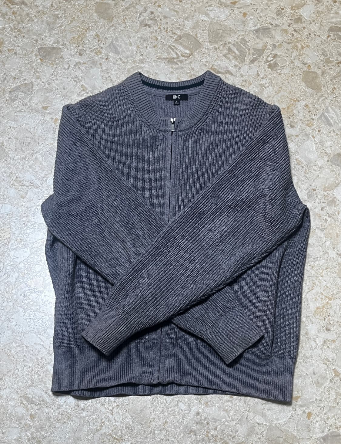 유니클로 C 니트 집업 상품이미지1