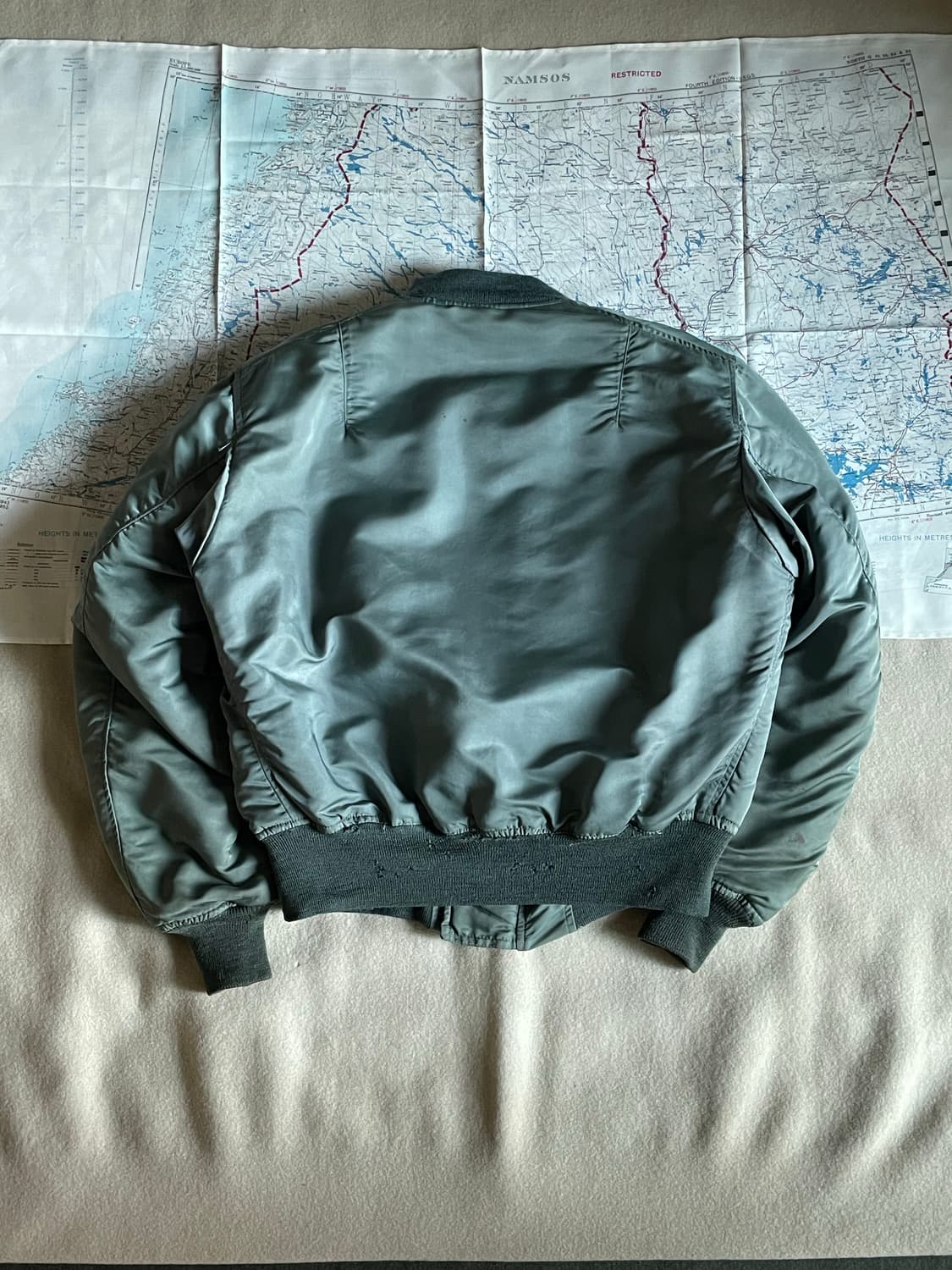 50s USAF B15d Flight Jacket modified 상품이미지10