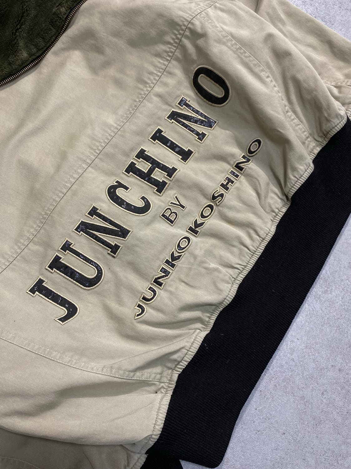 [M] 90s JUNCHINO by 준코 코시노 N2B 자켓 상품이미지7