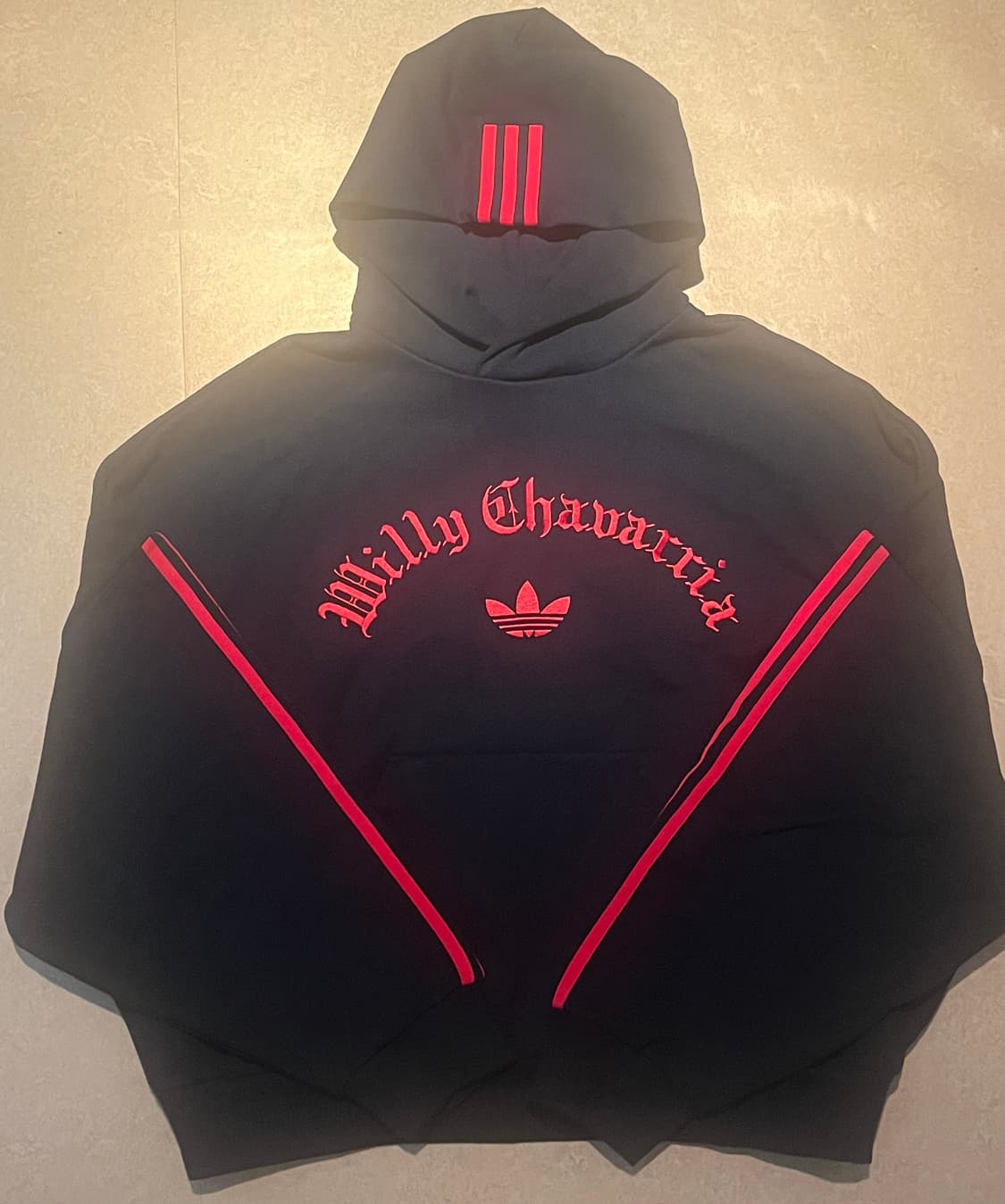 (L) 아디다스 x 윌리차바리아 헤비웨이트 후드 블랙 KR 상품이미지2