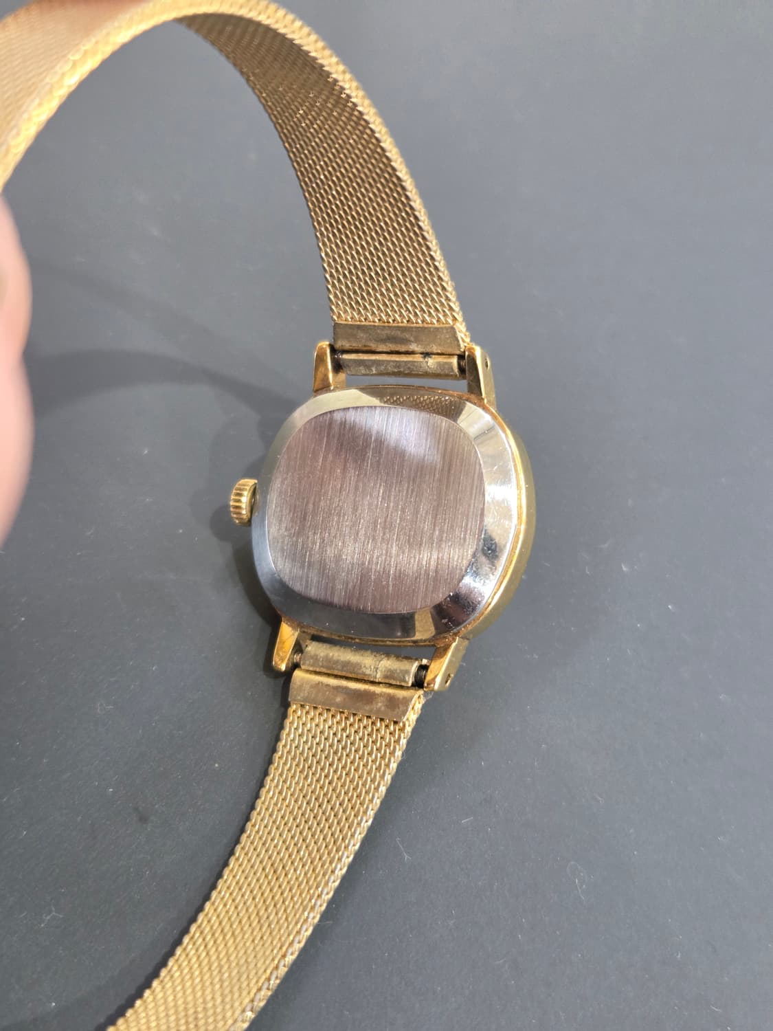 오메가 육각 드빌 빈티지 금장시계 *핸드와인딩*
 상품이미지2